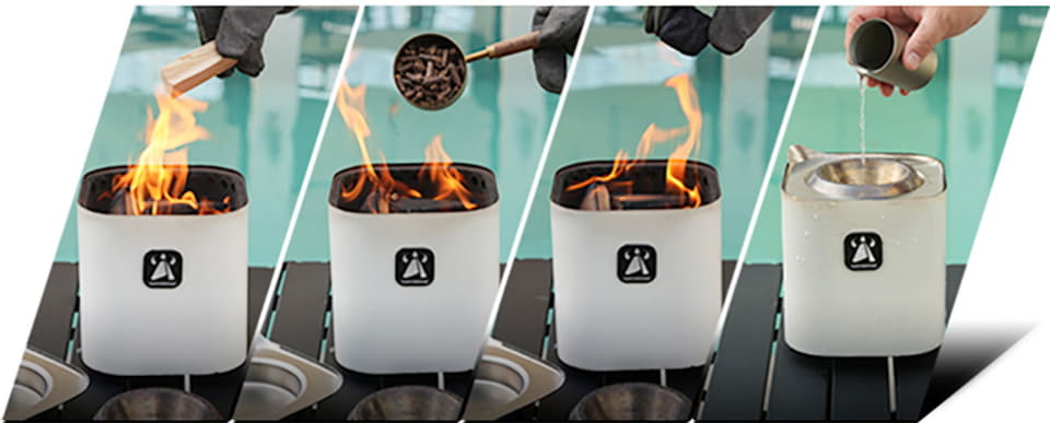 よく燃えて煙も出にくいアウトドア用コンパクトストーブ「Bondstove