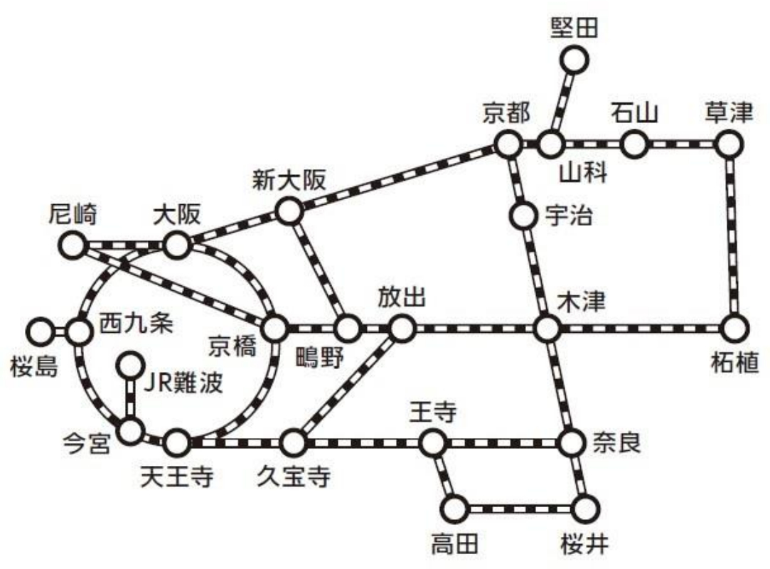 対象エリア（JR）