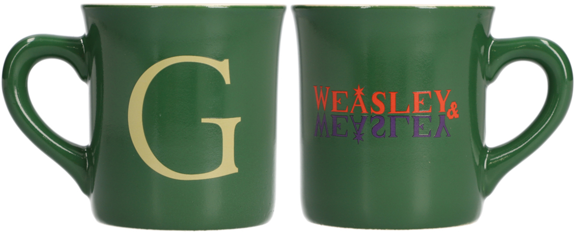 陶器製の「ハリー・ポッター フレッドとジョージ シリーズ マグカップ」（ジョージ）