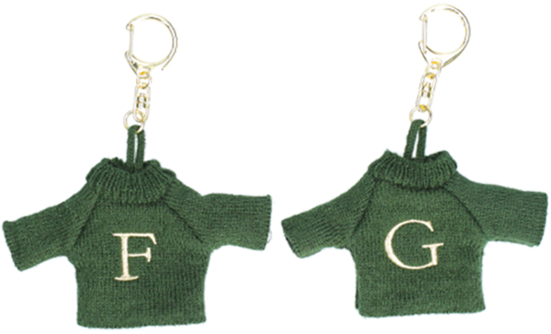 2個セットの「ハリー・ポッター フレッドとジョージ シリーズ ペアセーターキーホルダー」