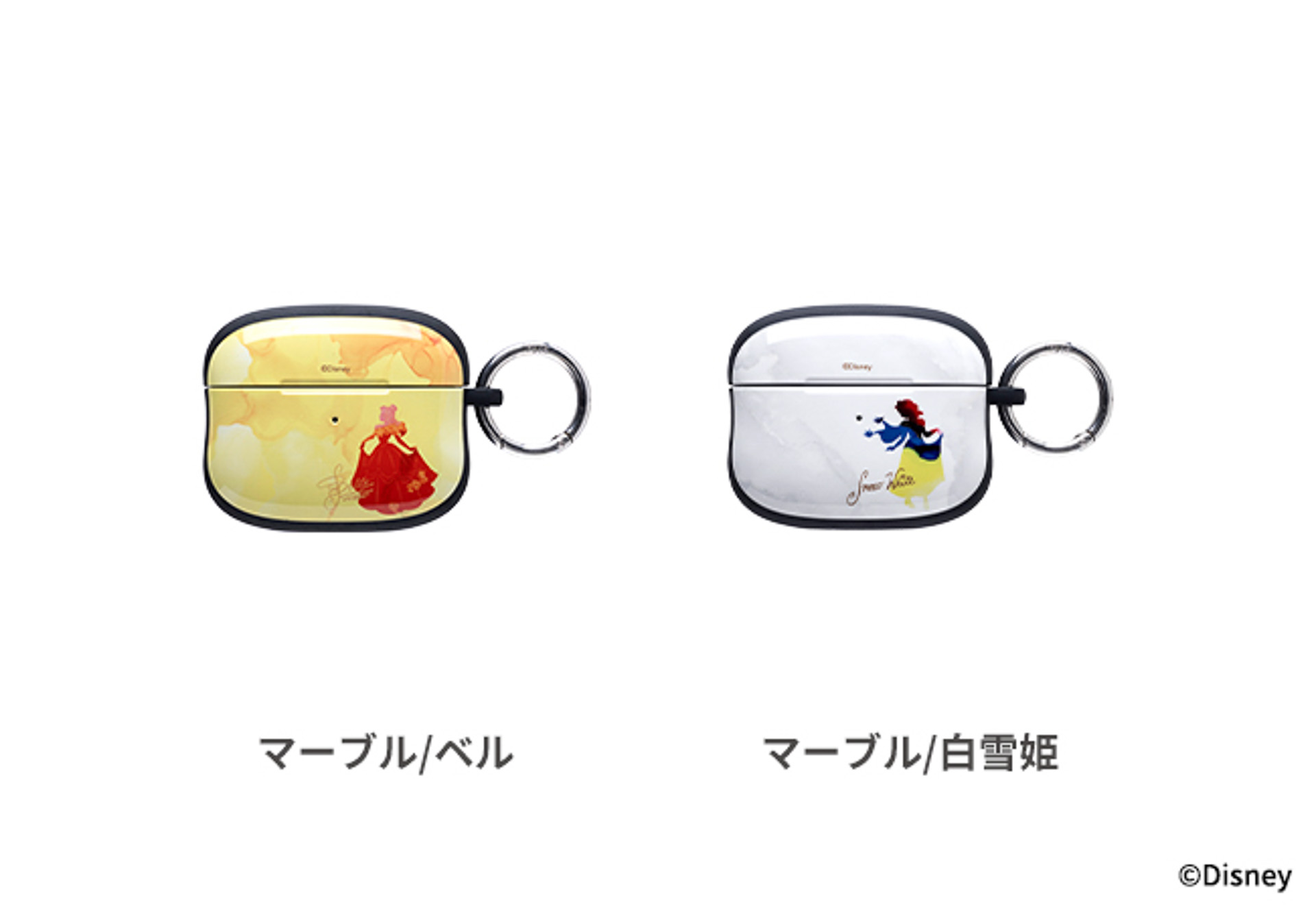 「iFace First Class AirPodsケース」（各3080円）