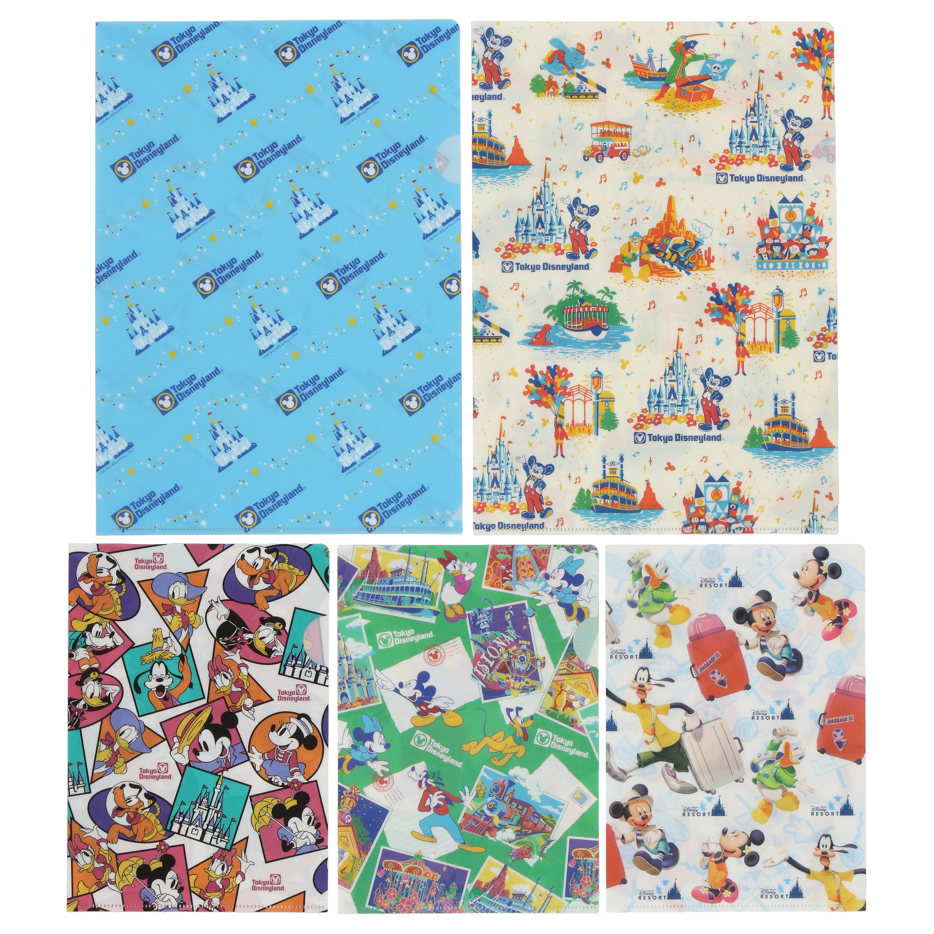 「クリアホルダーセット」（1200円）