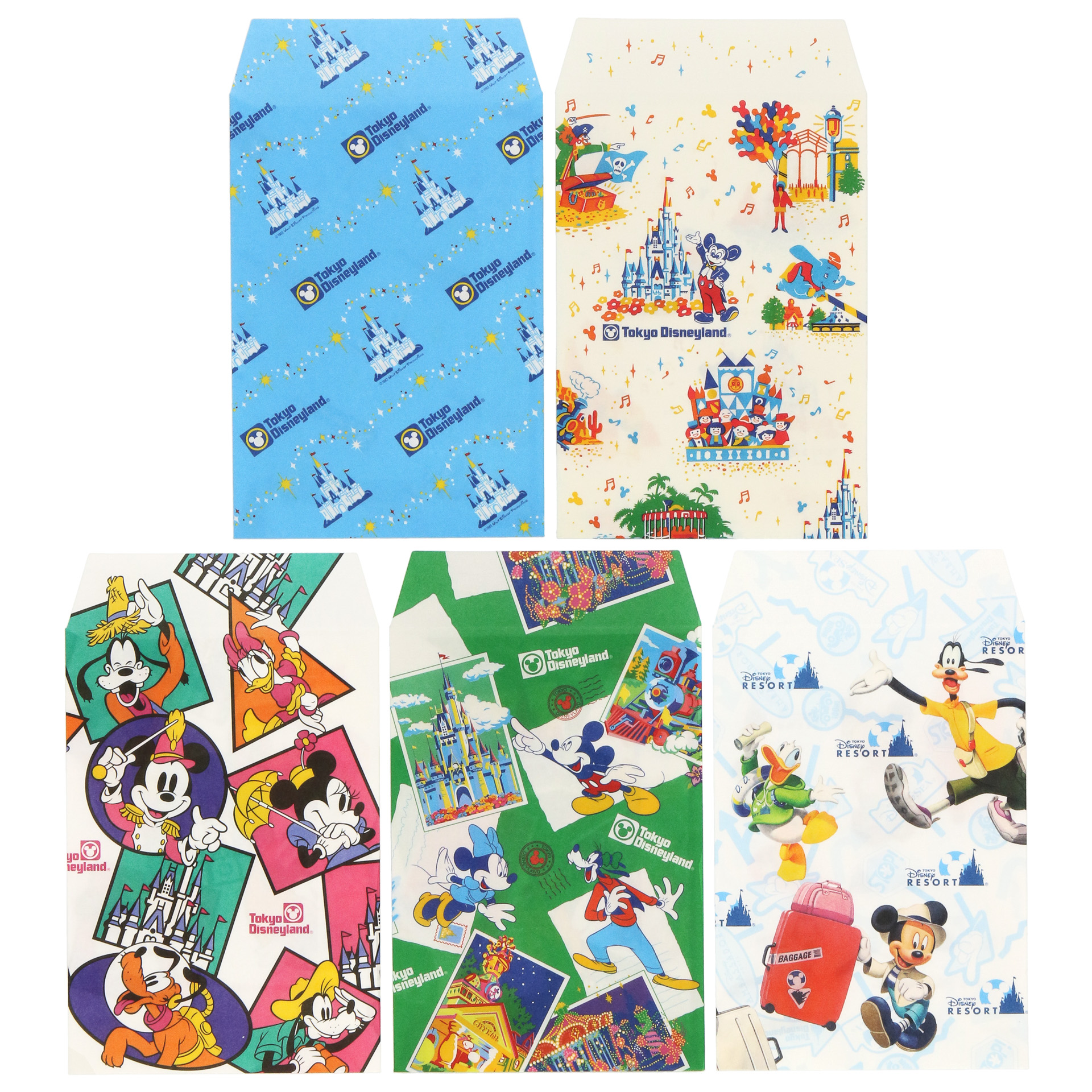 5デザイン全部が揃うのはうれしいところ！