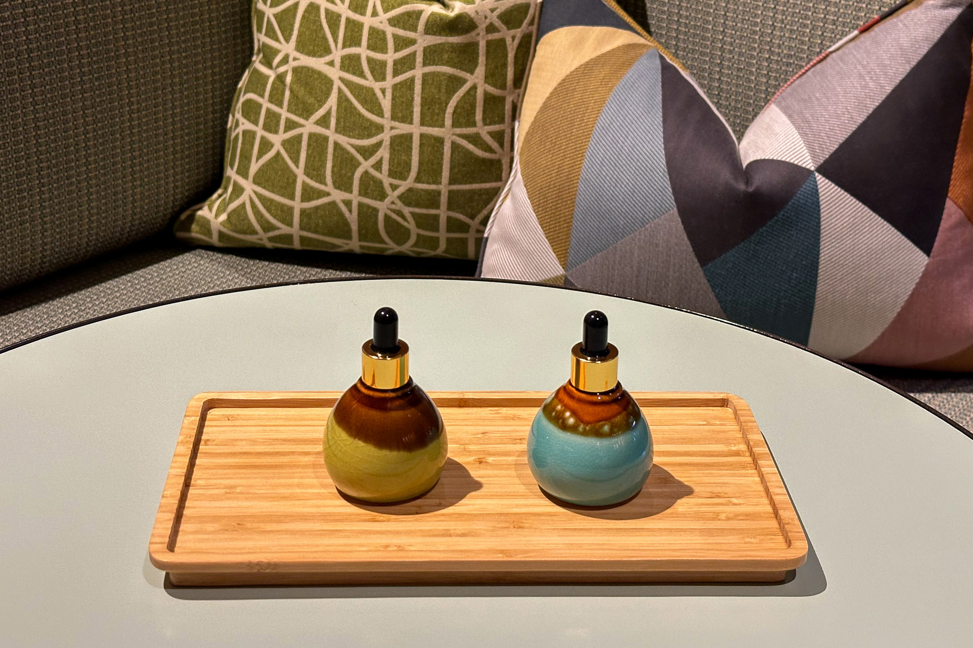 2種類のオイルのどちらかを選びます