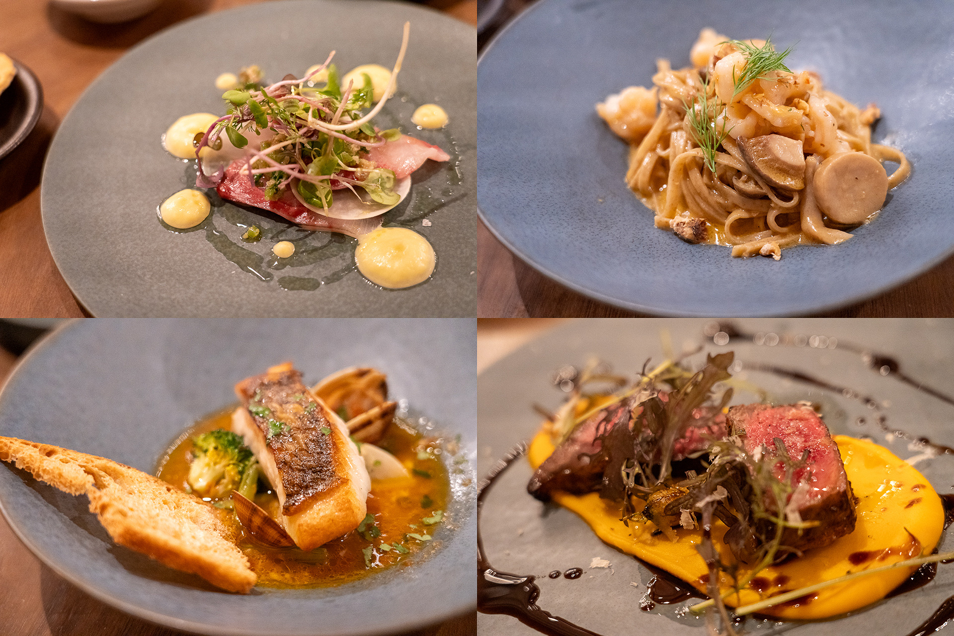 この日のコース料理