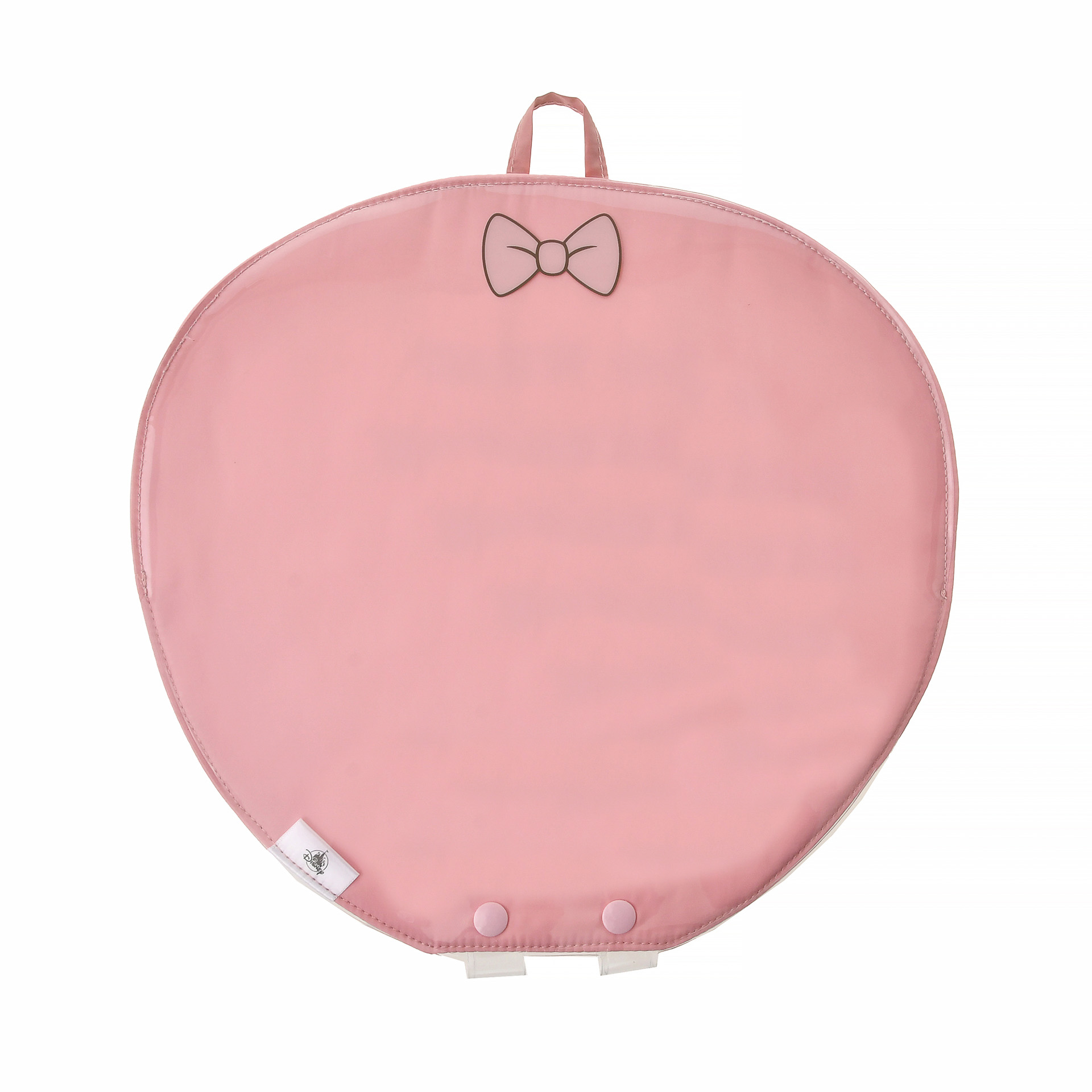 リボンモチーフのキルティング生地を採用。しっかりうちわを保護する