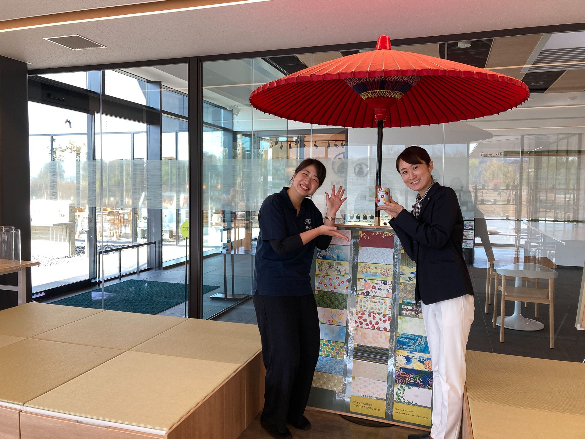 オリジナルのマイ茶筒が完成！　個人はもちろん団体さまでもご予約可能です。中畑さま、楽しい時間をありがとうございました