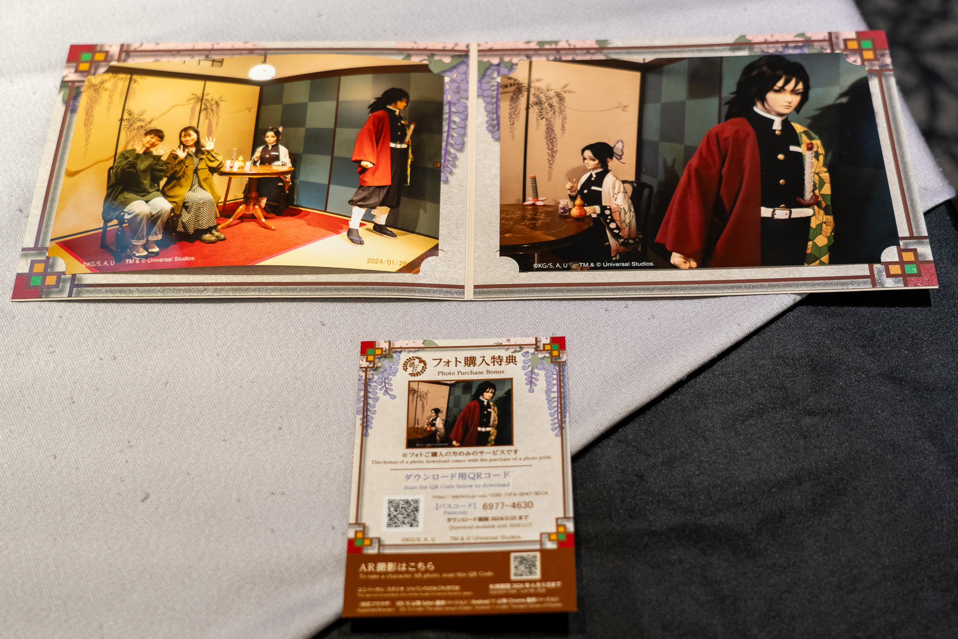 オリジナルフォルダー入りフォト（2600円）