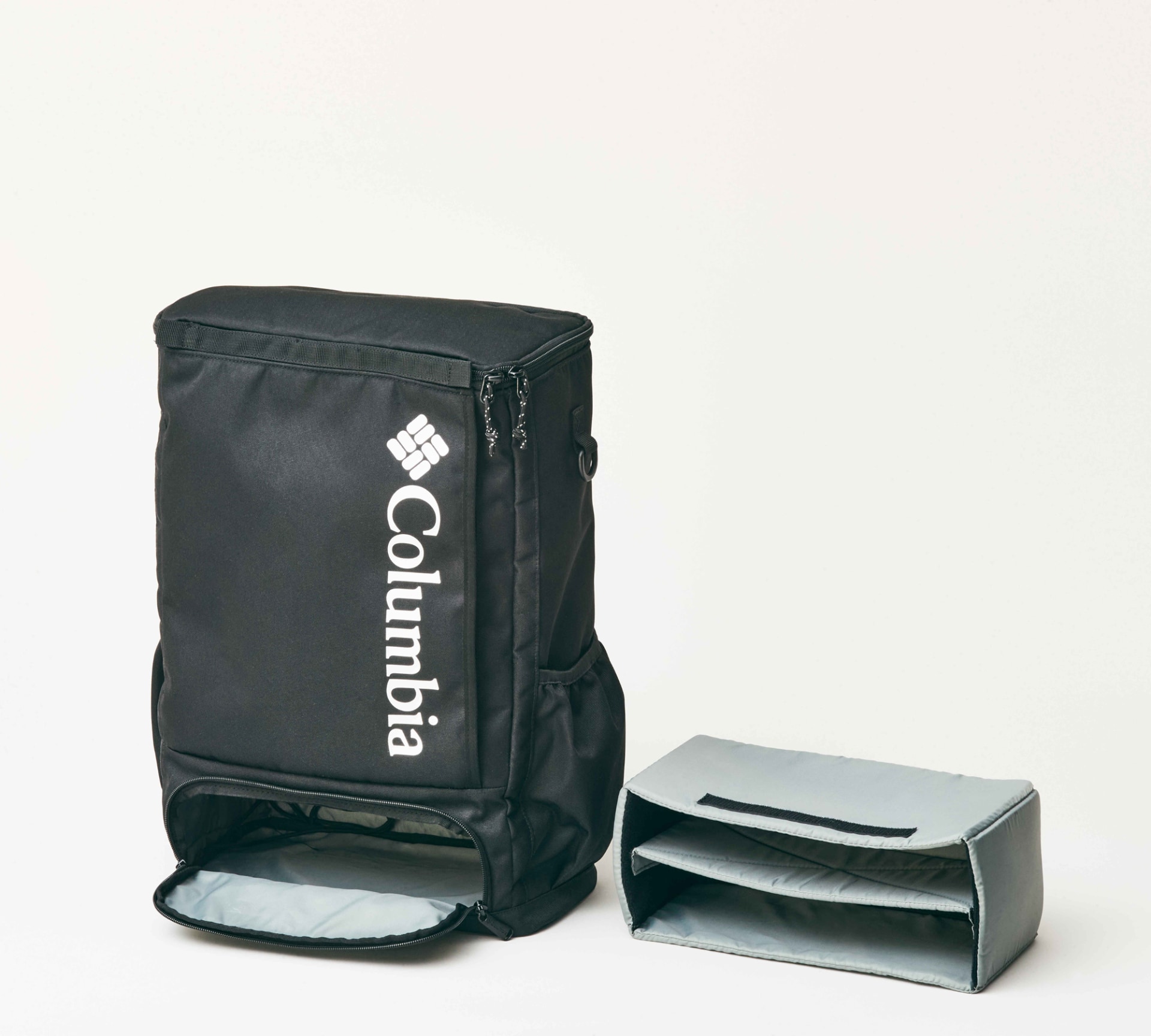 お弁当ディバイダーはバックパックから取り外して洗濯できる