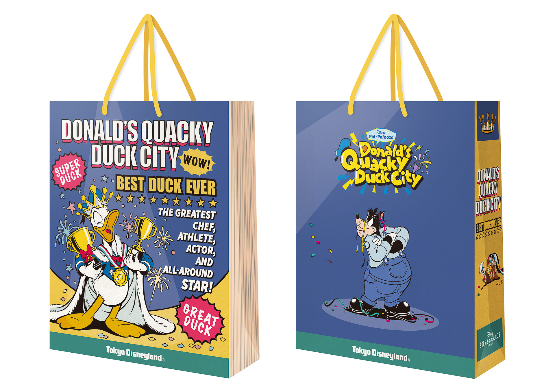 喜ぶドナルドの反対側にはピートの姿が！