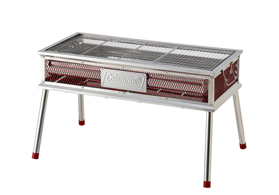 コールマン、定番の脚付きグリルに“簡易オーブン機能”が付いた新モデル