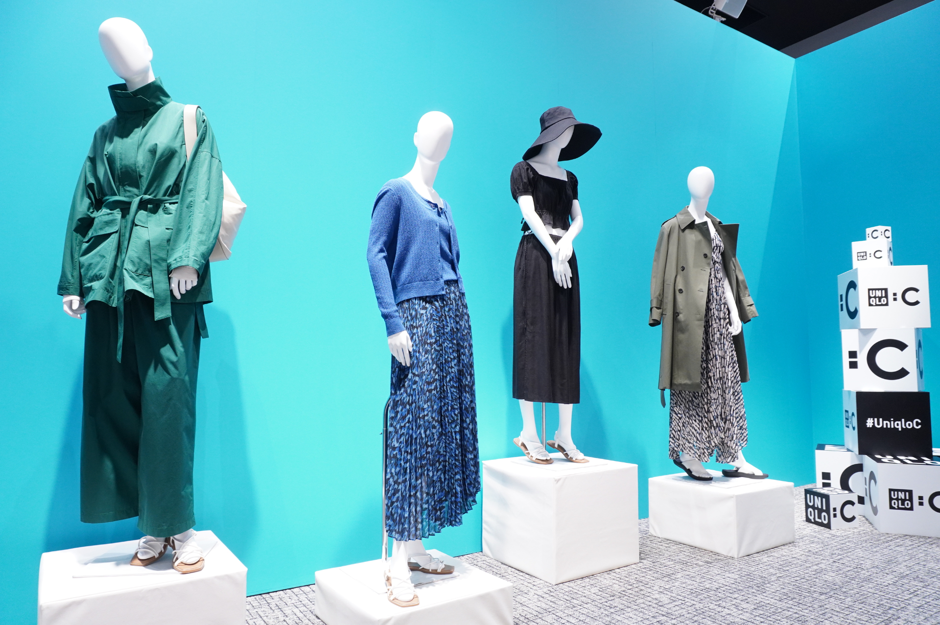 デザイナーのクレア・ワイト・ケラーによる「UNIQLO:C」コレクションは2023年秋冬に続き、この春夏が2シーズン目