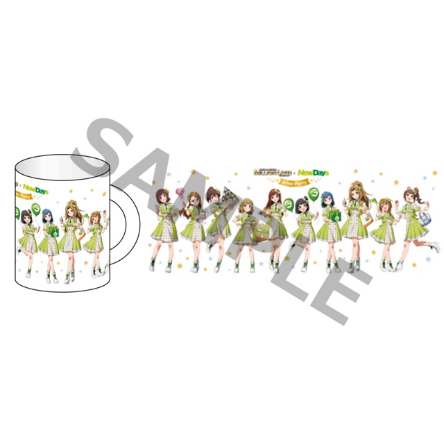 NewDays JRE MALL店限定のマグカップ（1980円）。高さ96×直径82mm