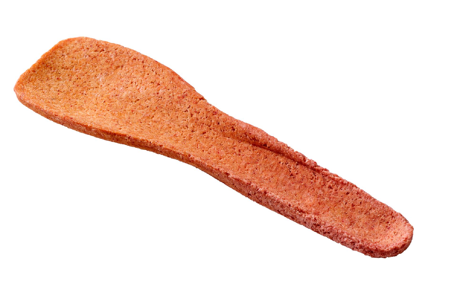 ビスケット製の食べられるスプーンが付属