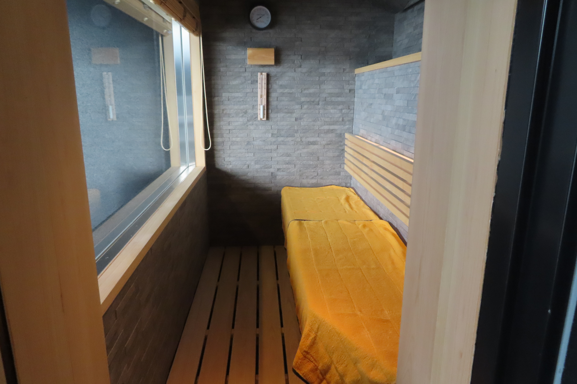 本格的なサウナもある