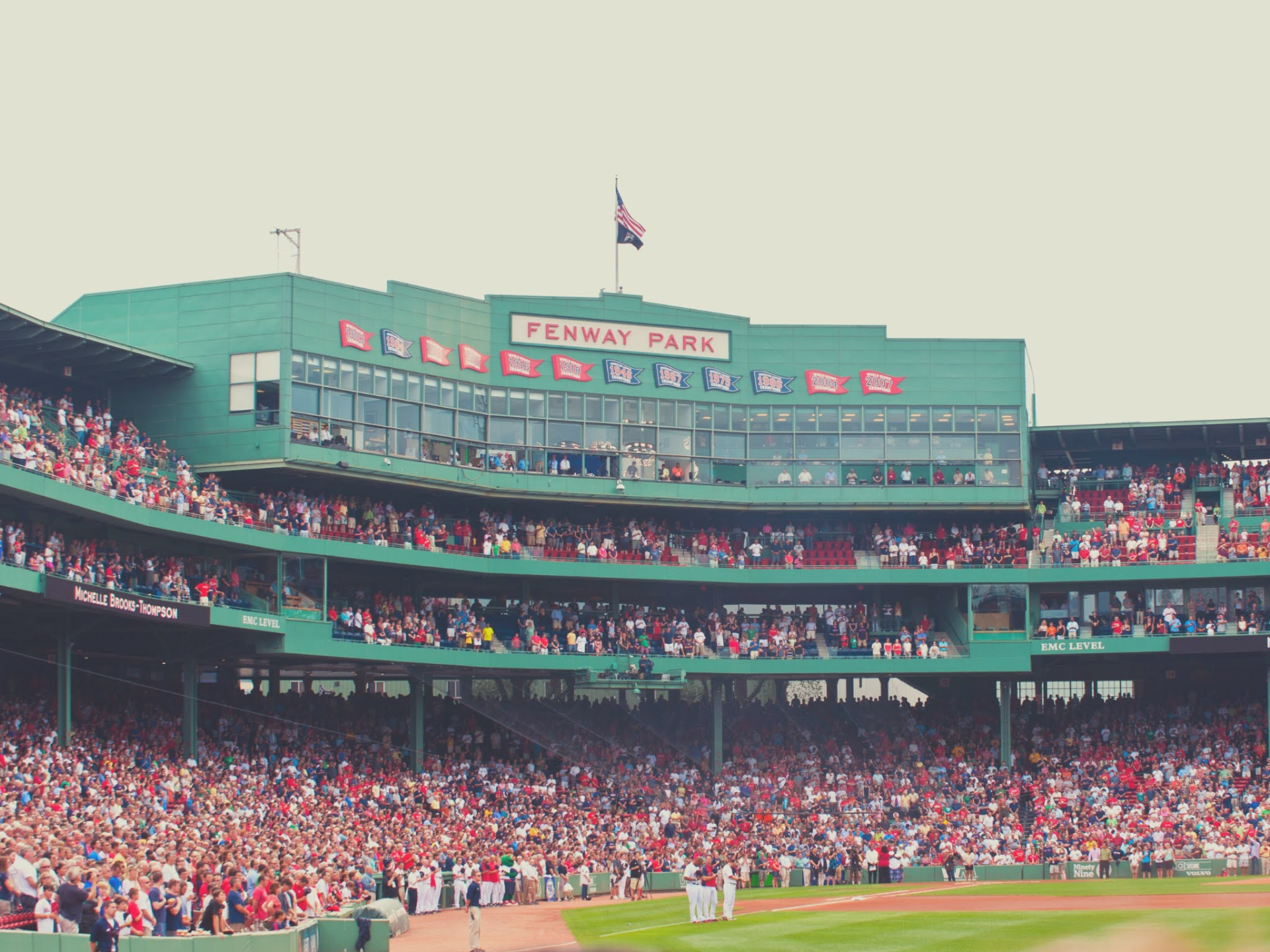 ボストン・レッドソックスの本拠地「フェンウェイ・パーク」（吉田正尚選手など所属）
