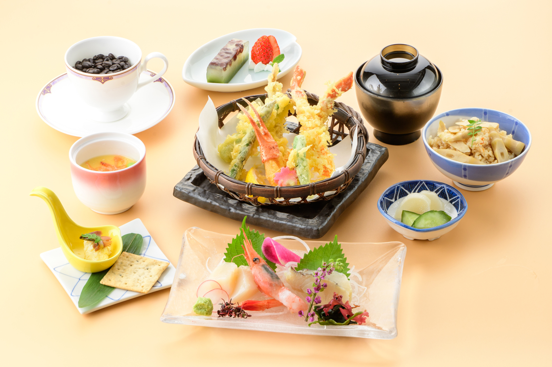 復路船内グリルランチ