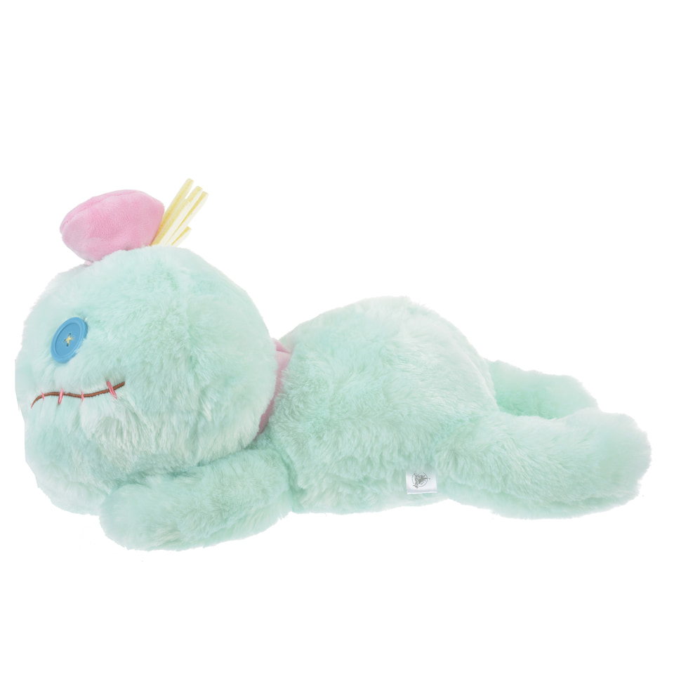 スクランプ　寝そべり ごろりん ぬいぐるみ　ディズニーストア くまのプーさんやスティッチたちの癒し度満点のぬいぐるみ