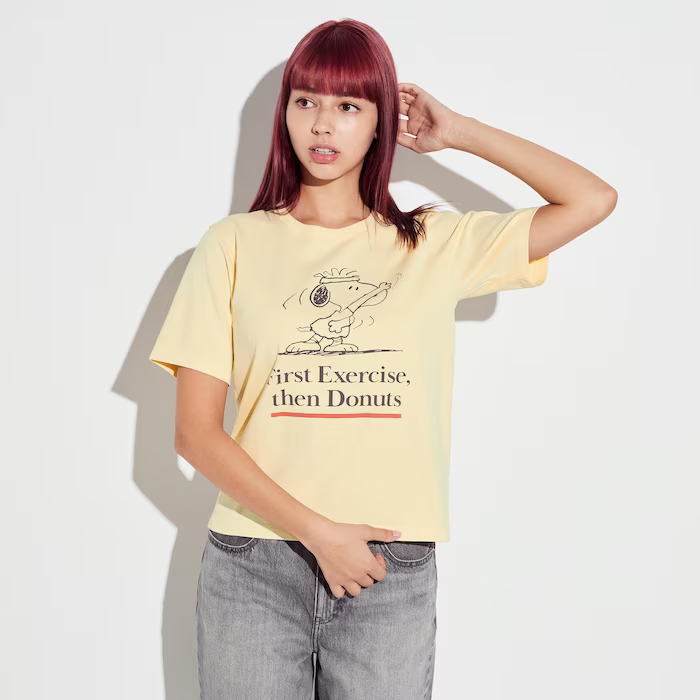 2月13日発売「ピーナッツ スポーツクラブ UT」（YELLOW）