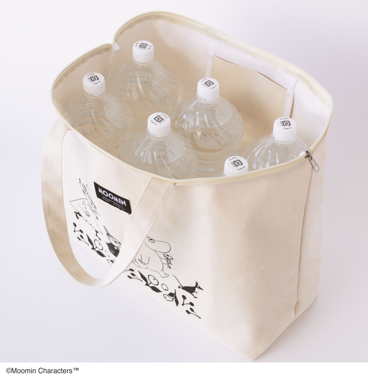 クックパッドプラス2024年春号、ムーミンの超特大キャンパスバッグが付録に