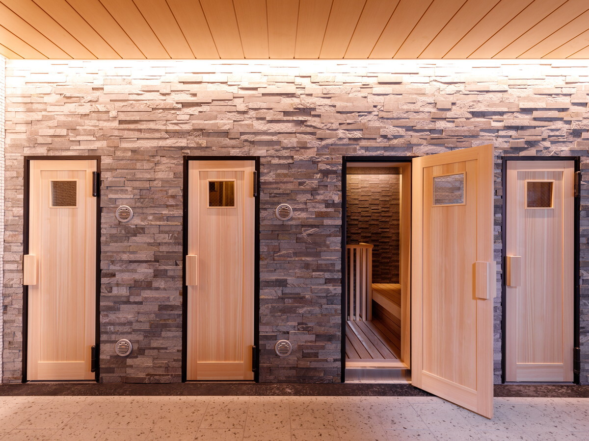 個室型サウナ室