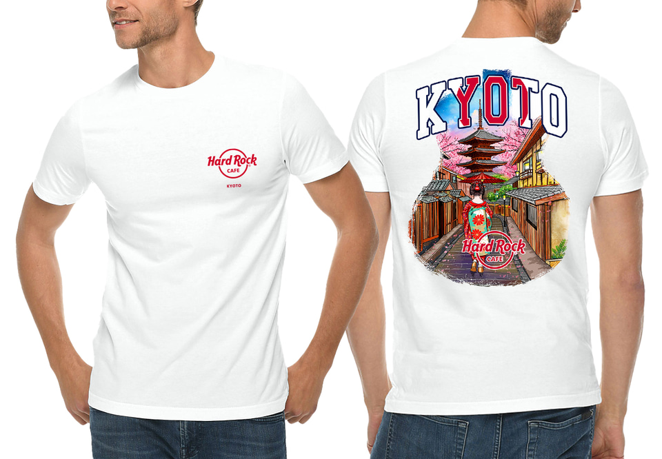 hard rock cafe Kyoto Tシャツセット B'z ハードロックカフェ限定