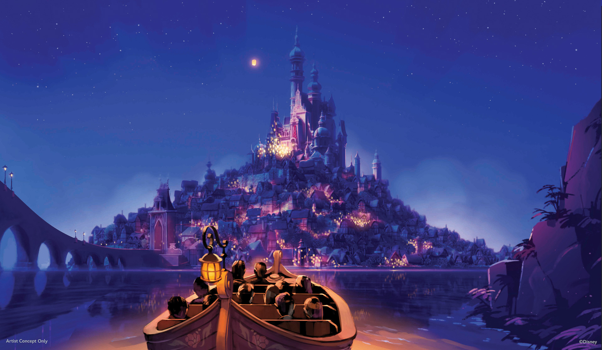 アトラクション「ラプンツェルのランタンフェスティバル」のイメージ