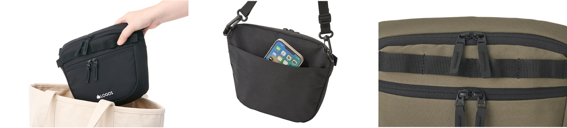 LOGOS スタンダードボディバッグ-BD