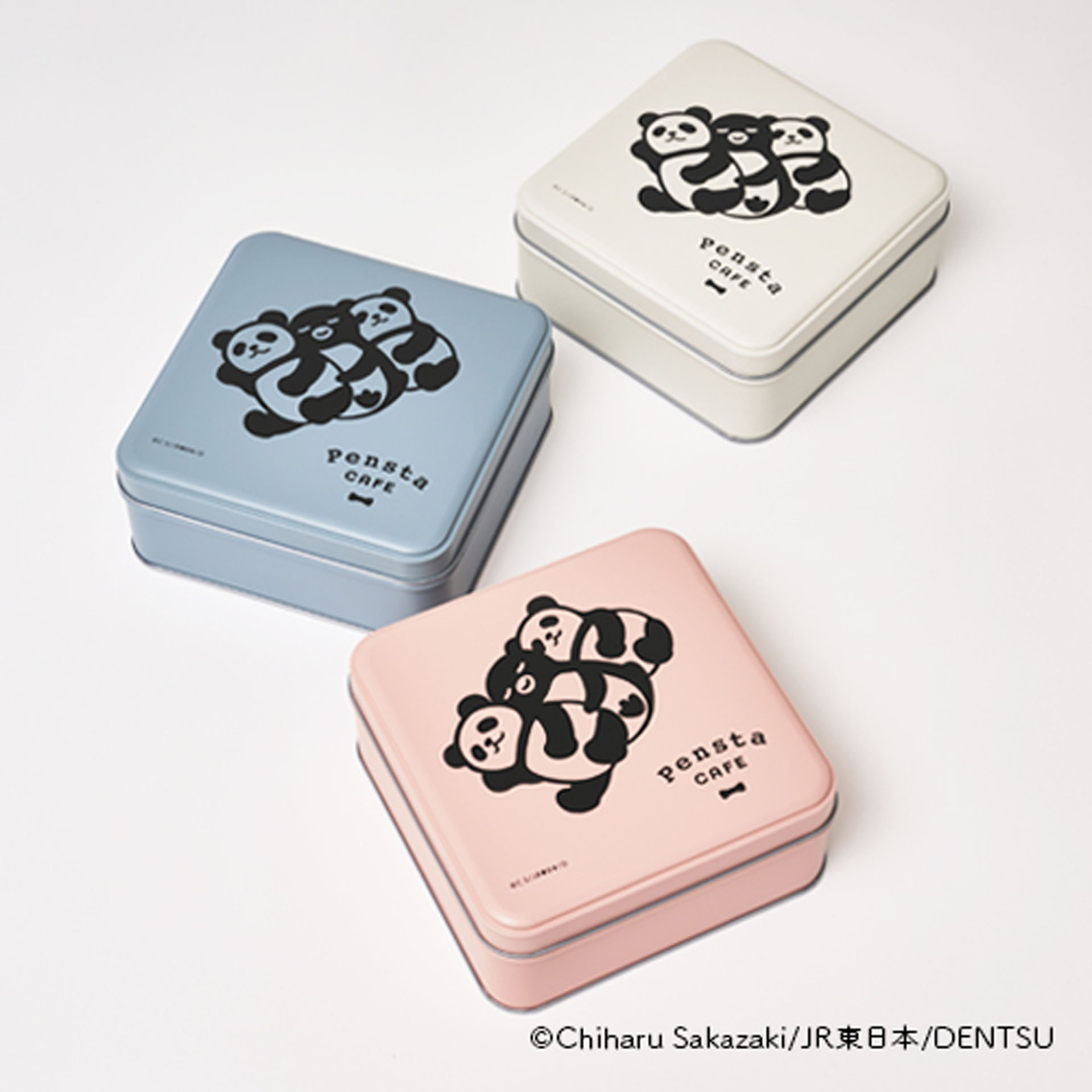 カラーはアイボリー、ブルー、ピンクの3色展開