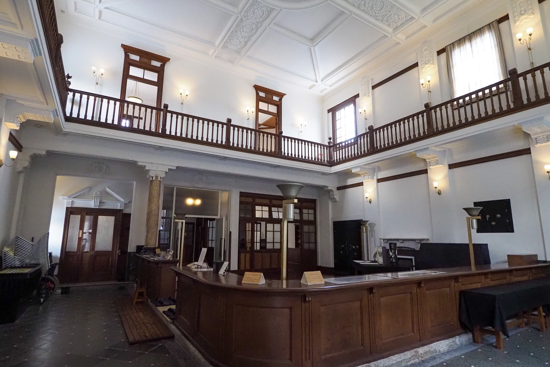 大正9年（1920年）に建てられた旧森田銀行本店