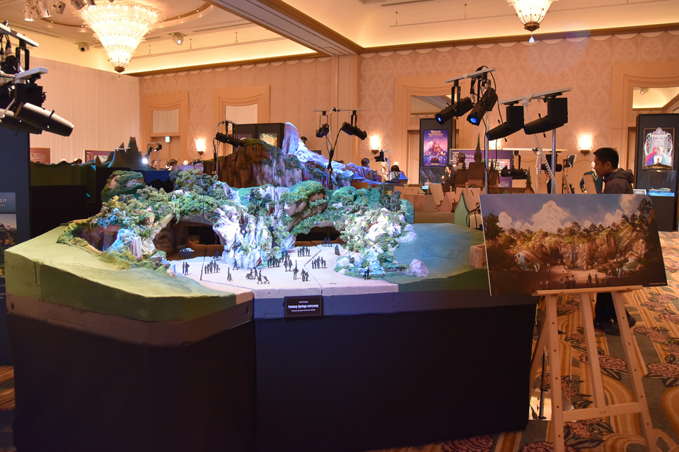 ディズニーシー新エリア・ファンタジースプリングスの壮大な景観を