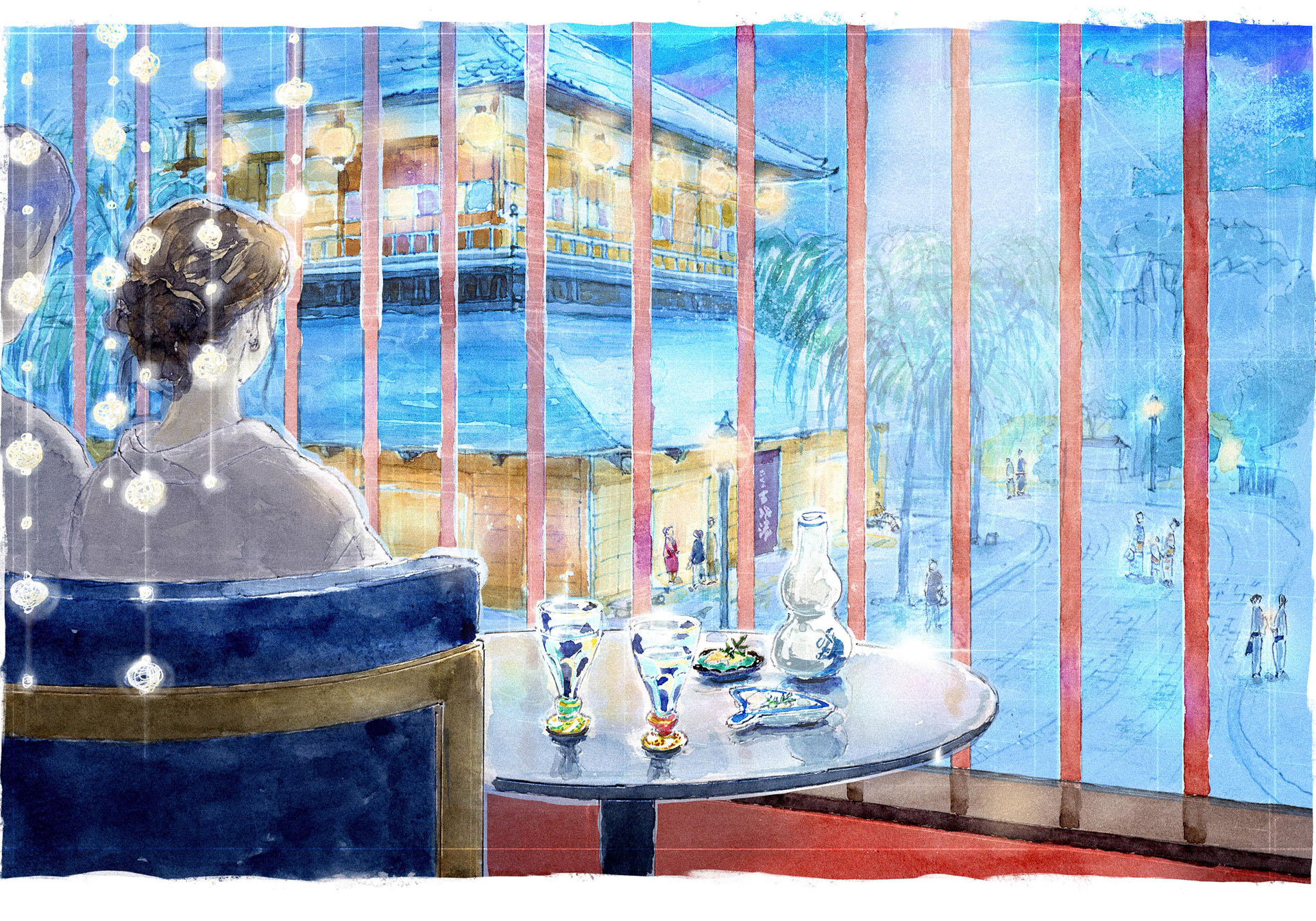 ラウンジも新たに開業する