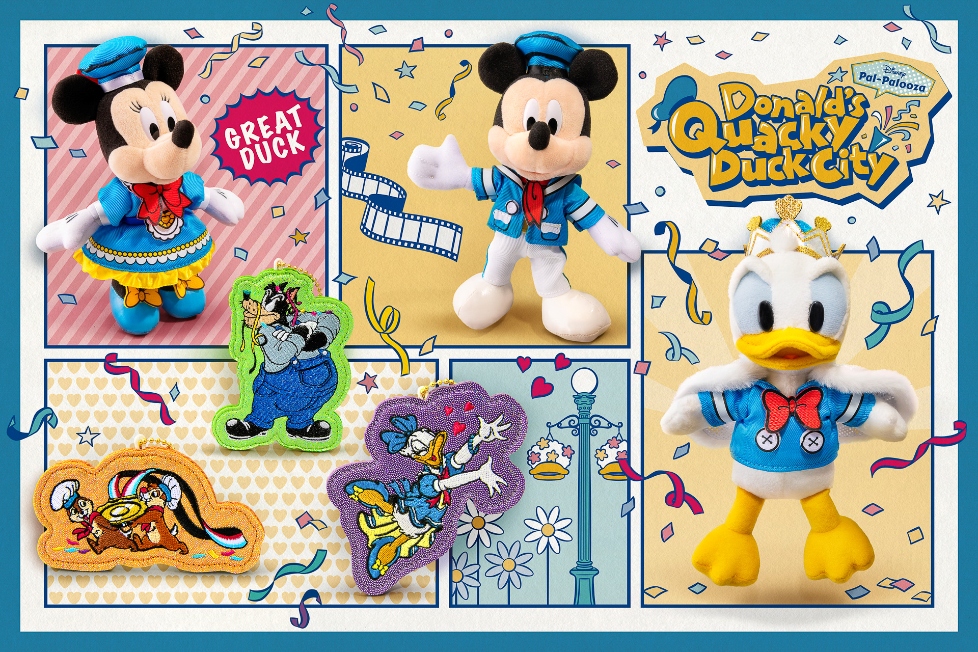 「ディズニー・パルパルーザ」第2弾は、ドナルドモチーフのアイテムが豊富に揃いますよ