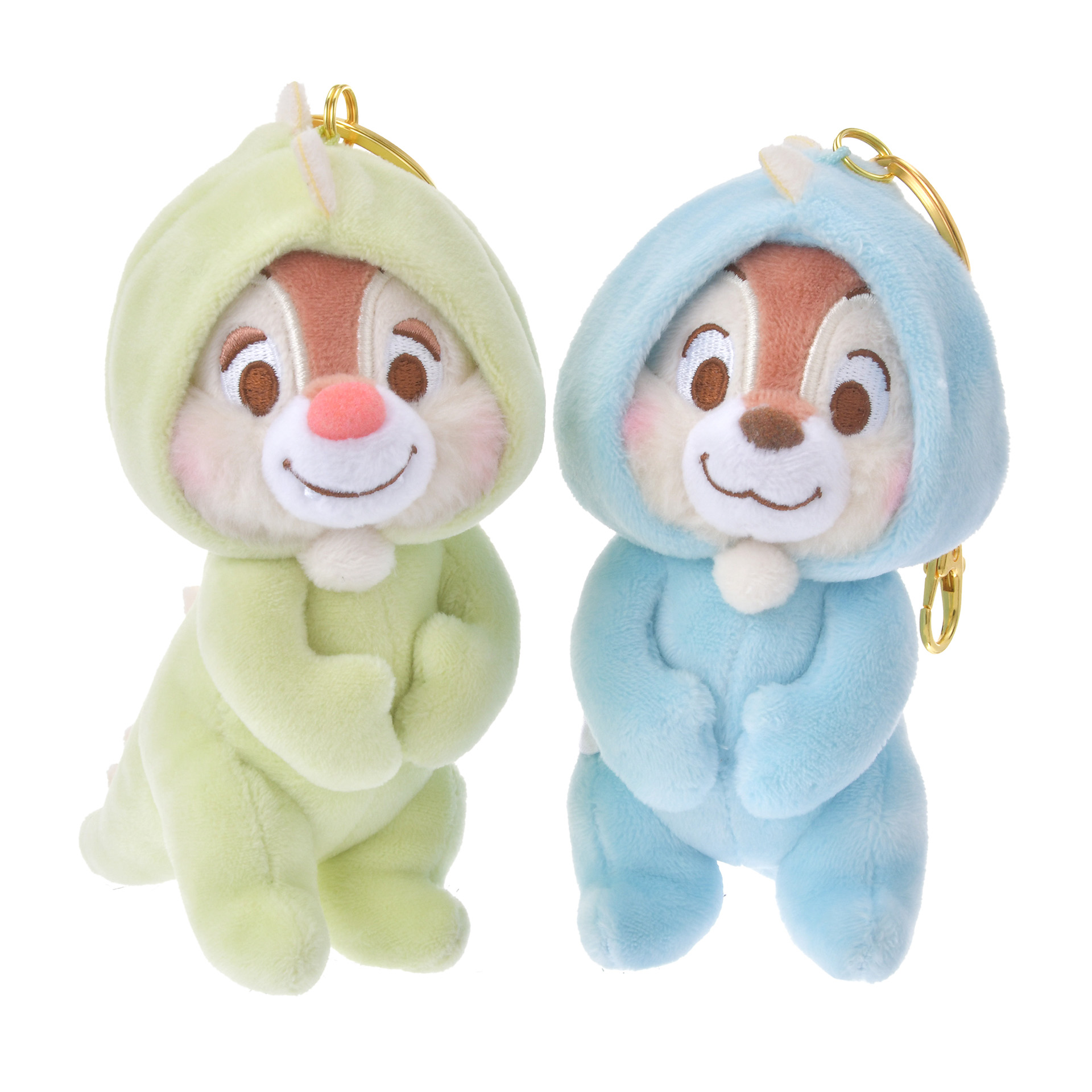 「ぬいぐるみキーチェーン」（各2200円）も一緒に付けるとかわいさアップ