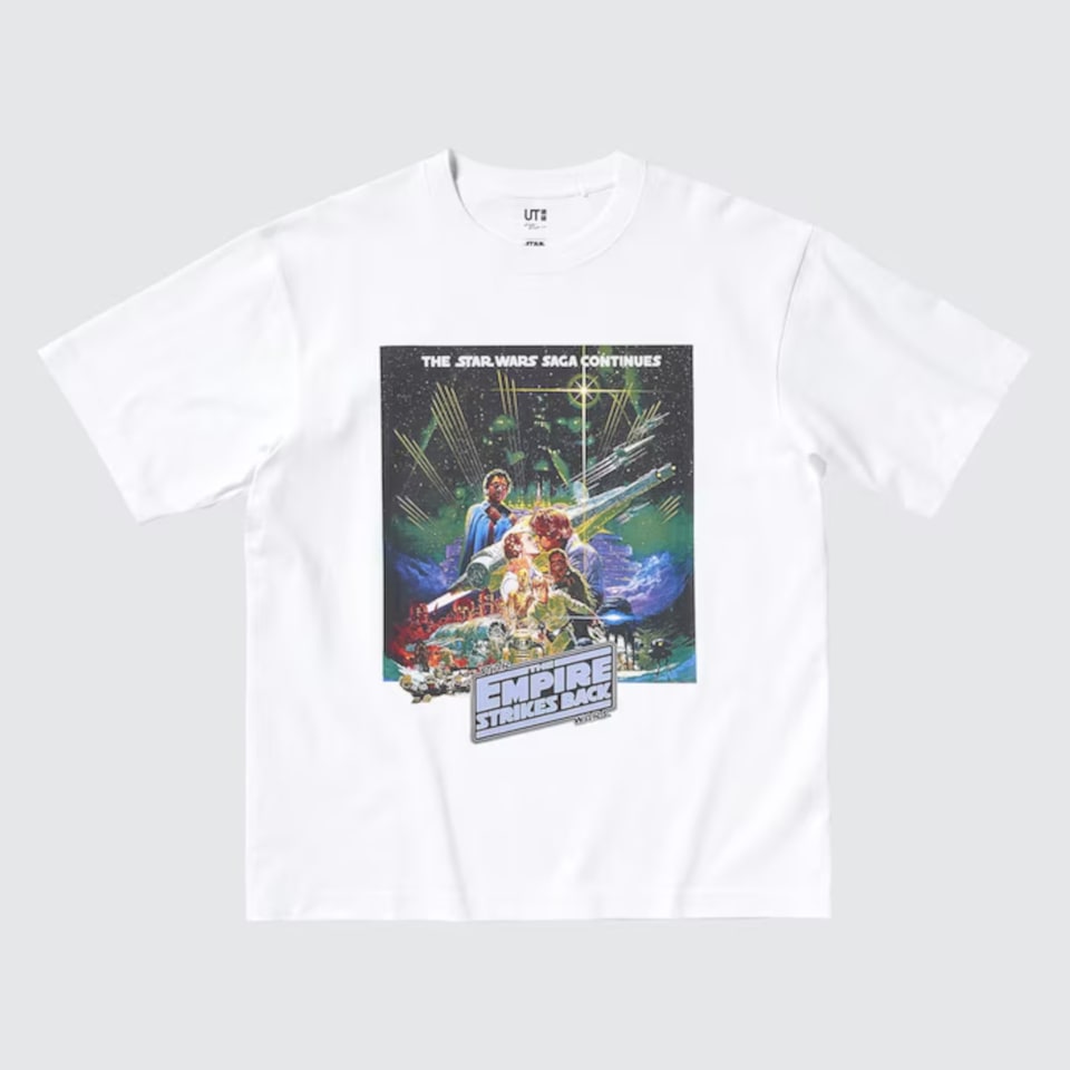 ユニクロ、「スター・ウォーズ」の歴代ポスターグラフィックを使用した