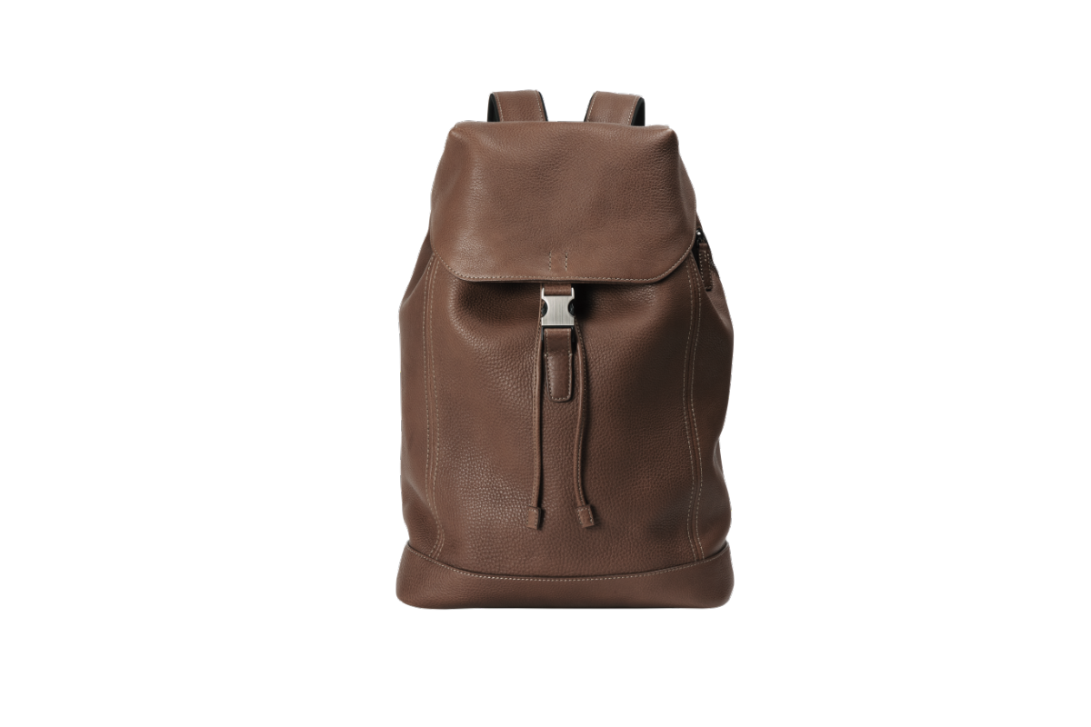 トーンオイルヌメ フラップバックパック