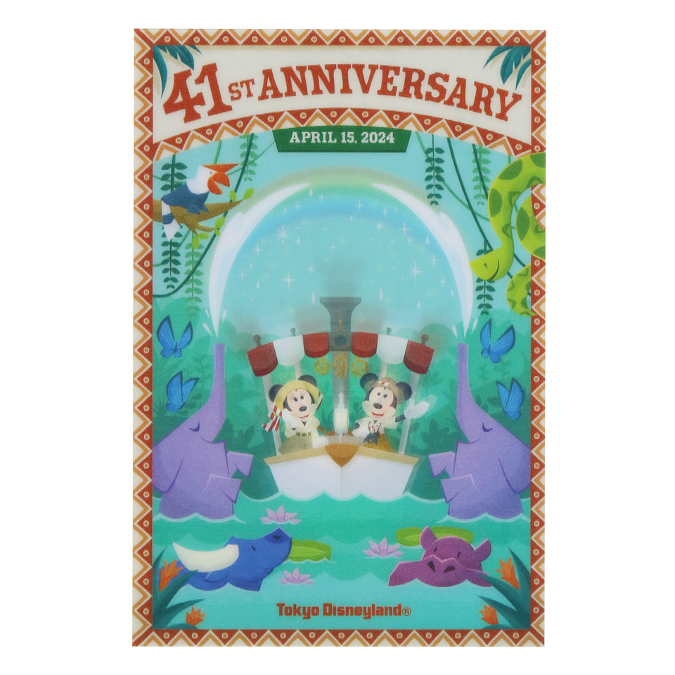 昼と夜で異なる表情も！ 東京ディズニーランド開園41周年グッズは