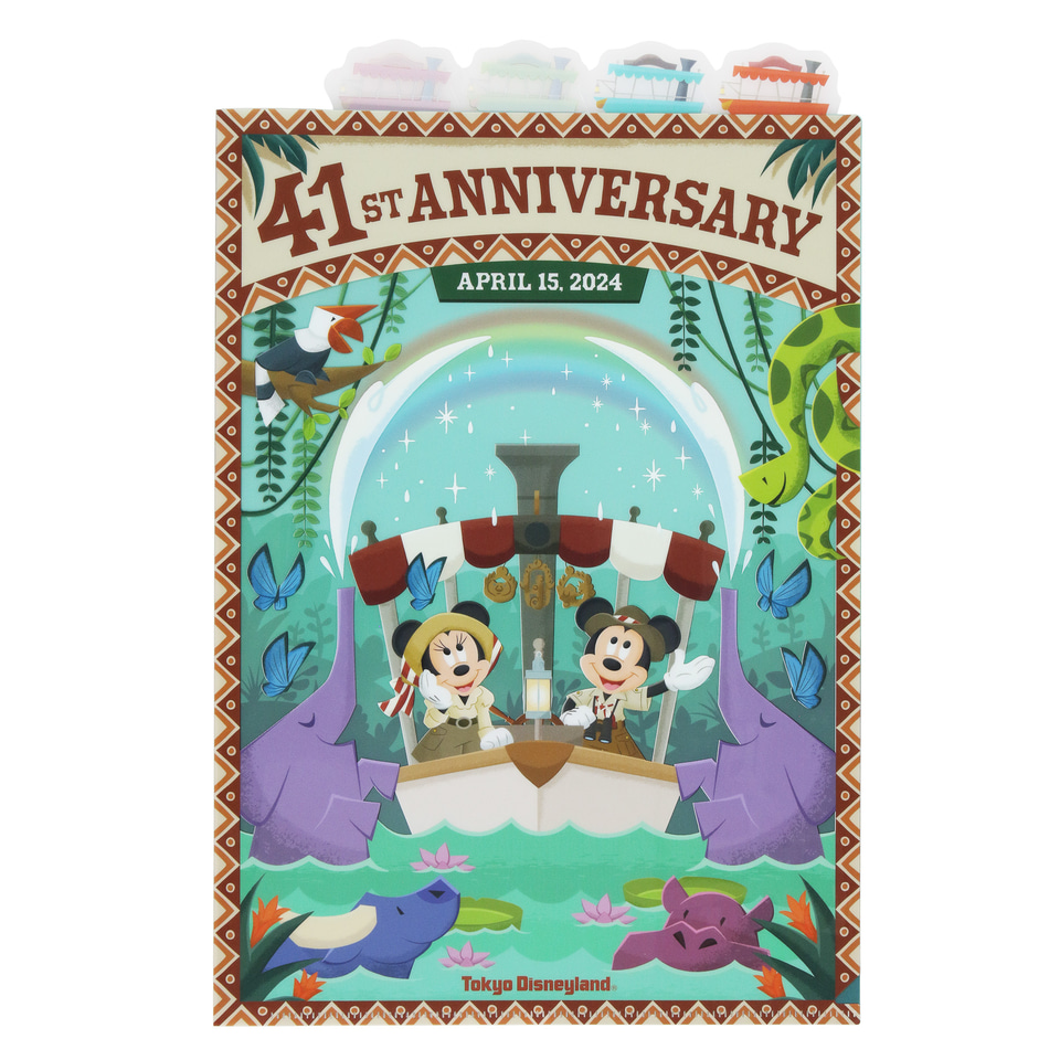 昼と夜で異なる表情も！ 東京ディズニーランド開園41周年グッズは