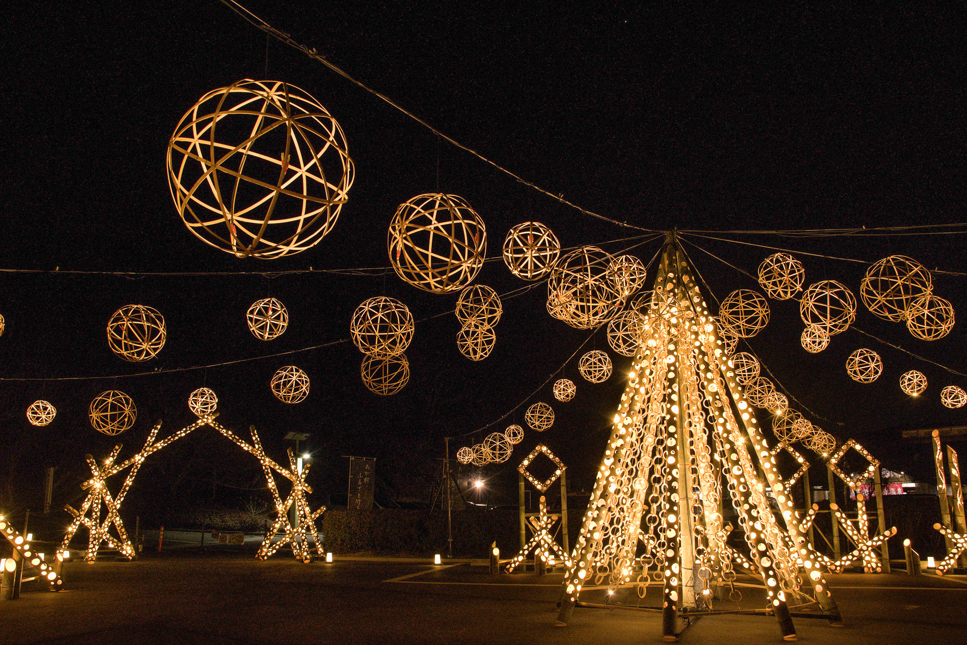 あか村ふるさと竹あかり