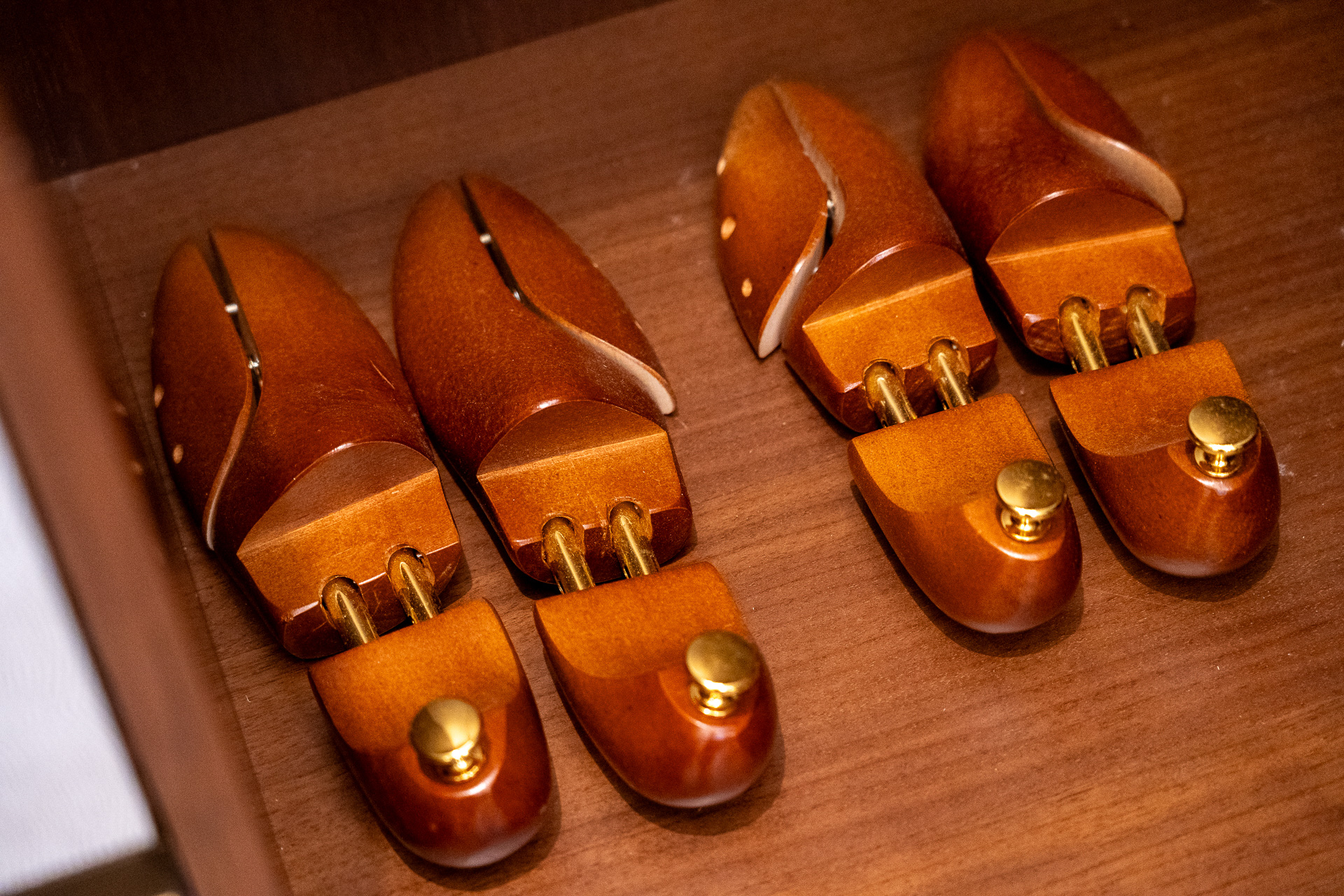 シューキーパーがある客室は生まれて初めて