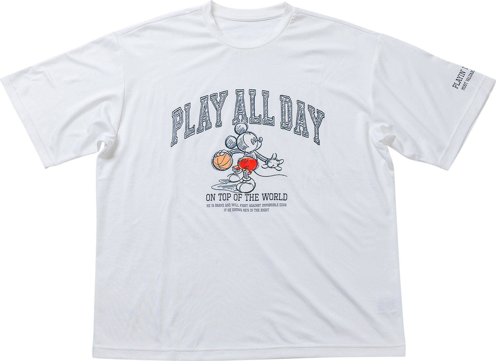 「グラフィックTシャツ（バスケットボール）」（1999円）