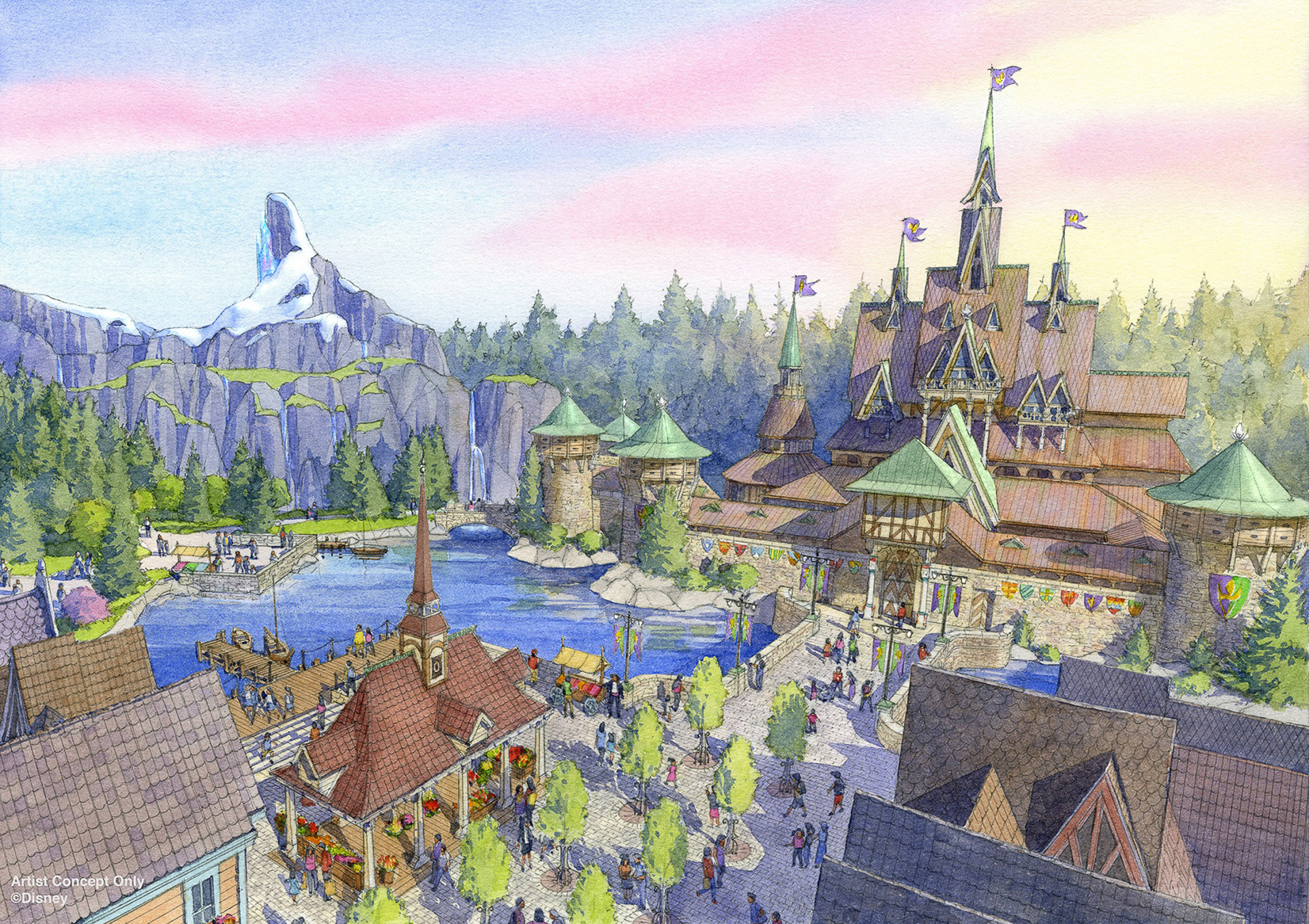 「フローズンキングダム」全景（昼）