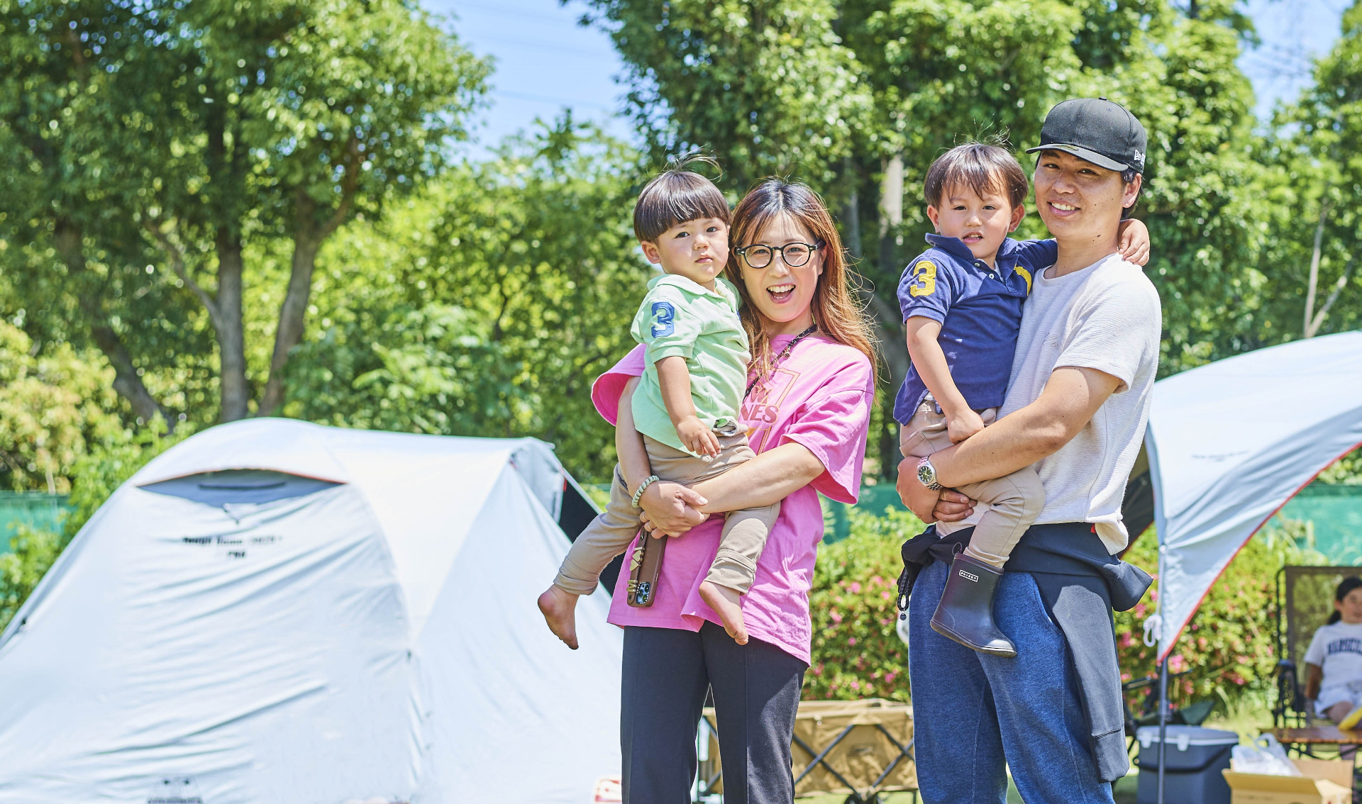コールマンはファミリー向けのキャンプ体験イベント「マイファーストキャンプwithコールマン」を開催