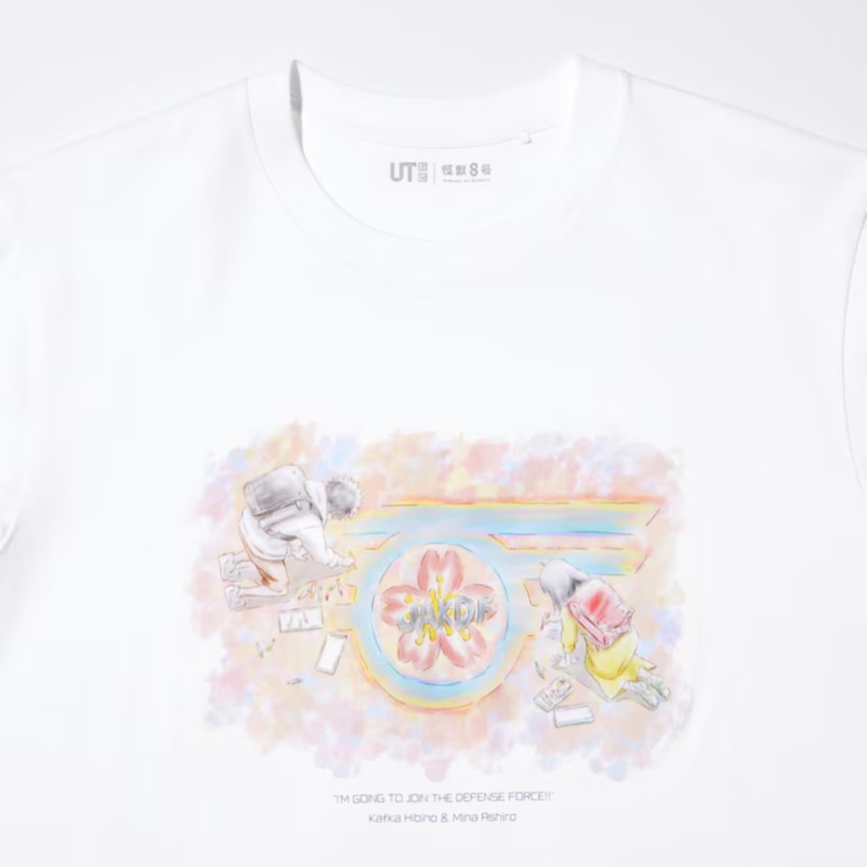 怪獣8号tシャツ ユニクロ、「怪獣8号」を描いたグラフィックTシャツ。5月下旬