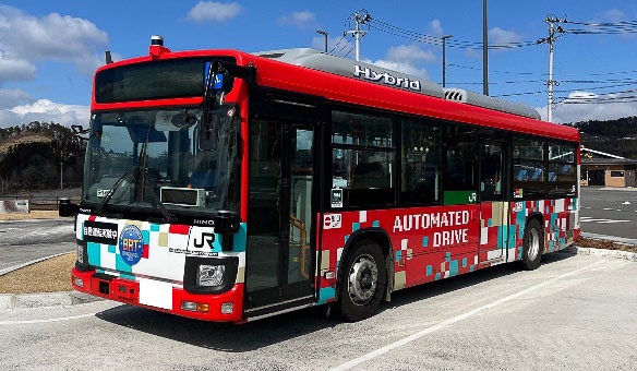 気仙沼線BRTで自動運転バスがレベル4認可
