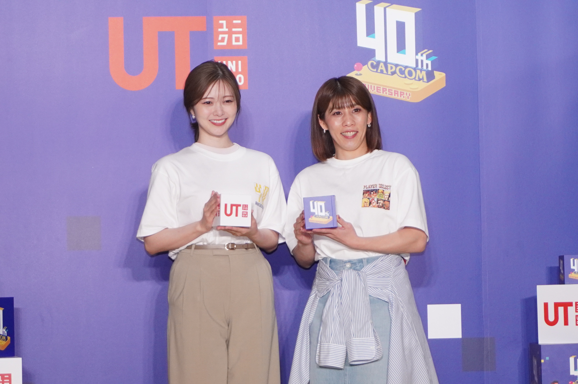 カプコン40周年を祝したUTコレクション「CAPCOM 40th UT」が本日3月25日に発売