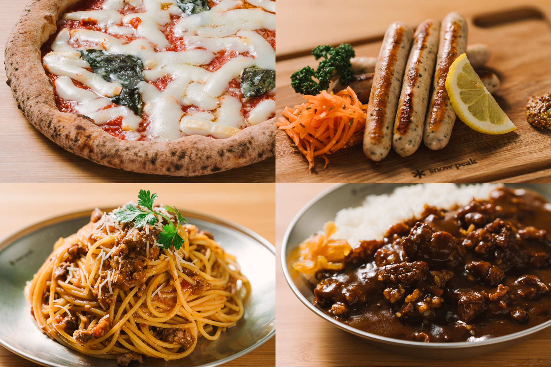 スノーピークが食物販ライン「キャンパーの食卓」の第1弾商品を3月29日に発売