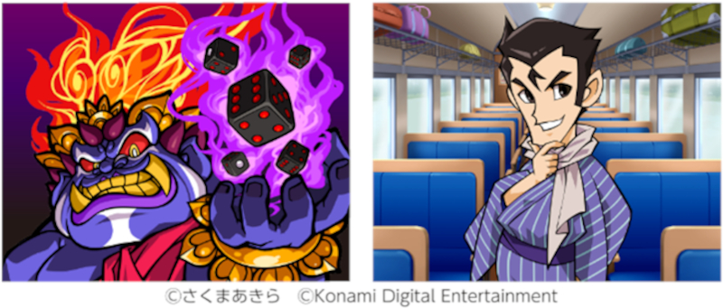 各駅で発生するイベントでは、桃鉄の人気キャラクター「キングボンビー」や「スリの銀次」も登場