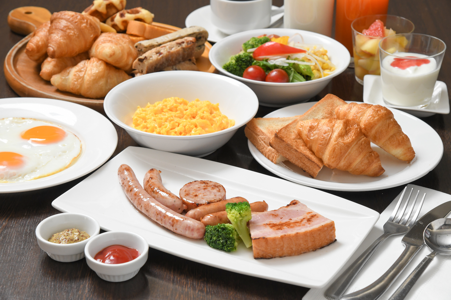 朝食（洋食）のイメージ