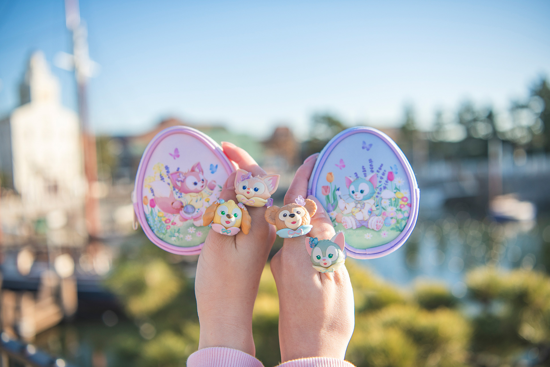 春らしさあふれるダッフィー＆フレンズの身につけグッズで、東京ディズニーシーを楽しんで！